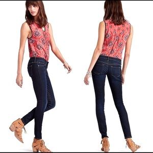 Lucky Brand Charlie Skinny Jeans with Zippers 2/26